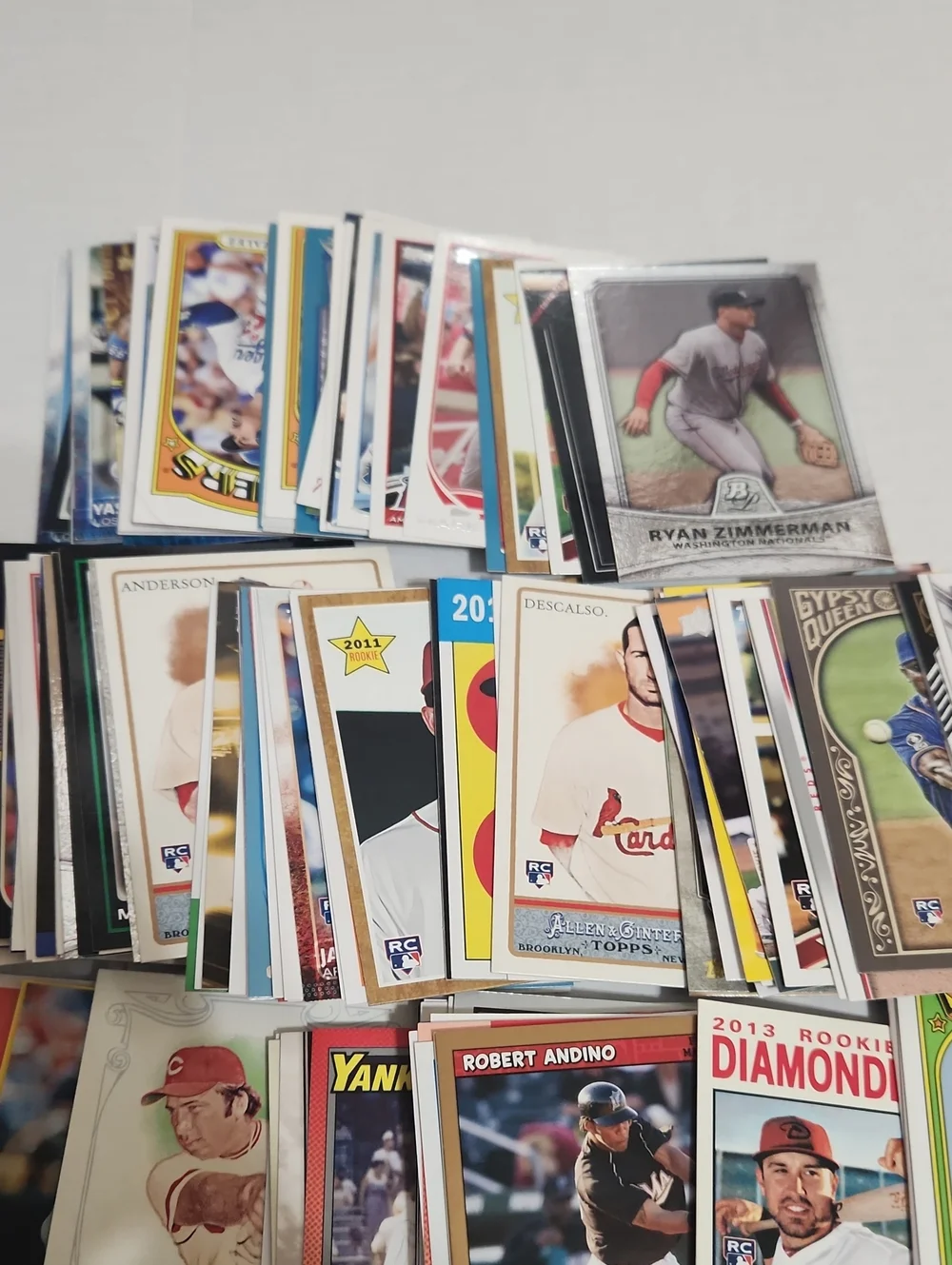 Baseball Trading Card Lot Approx 480 Cards